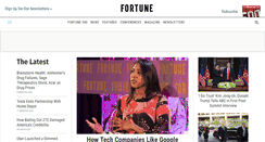 Desktop Screenshot of fortune.com