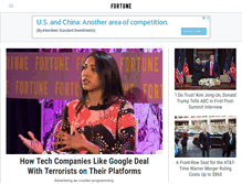 Tablet Screenshot of fortune.com