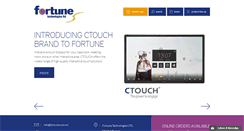 Desktop Screenshot of fortune.com.mt